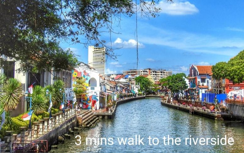 הוילה Malacca Joti'S Oasis Chinatown מראה חיצוני תמונה